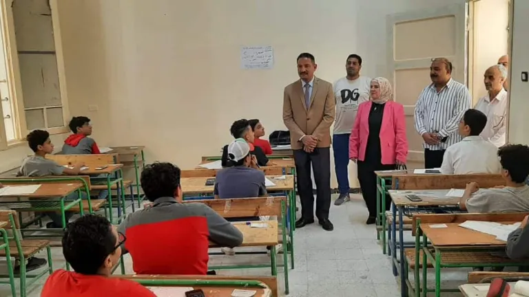 ميدانياً .. سلومة يتابع امتحان الجبر والإحصاء للشهادة الإعدادية