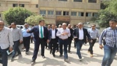 محافظ الجيزة يتفقد نسب العمل بمشروع التطوير الشامل بمستشفي بولاق الدكرور العام