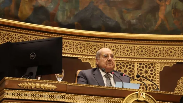 ننشر كلمة المستشار عبدالوهاب عبدالرزاق رئيس مجلس الشيوخ