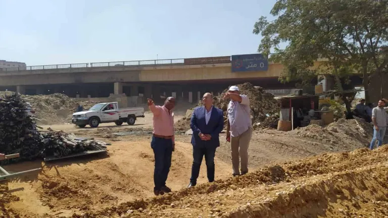 جولة ميدانية لنائب محافظ الجيزة بمركز أوسيم .. هذا أهم ما جاء فيها