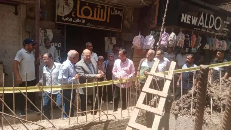 لهذا الامر نائب محافظ الجيزة يتواجد ميدانيا بمركز العياط .. يعطى هذه التوجيهات