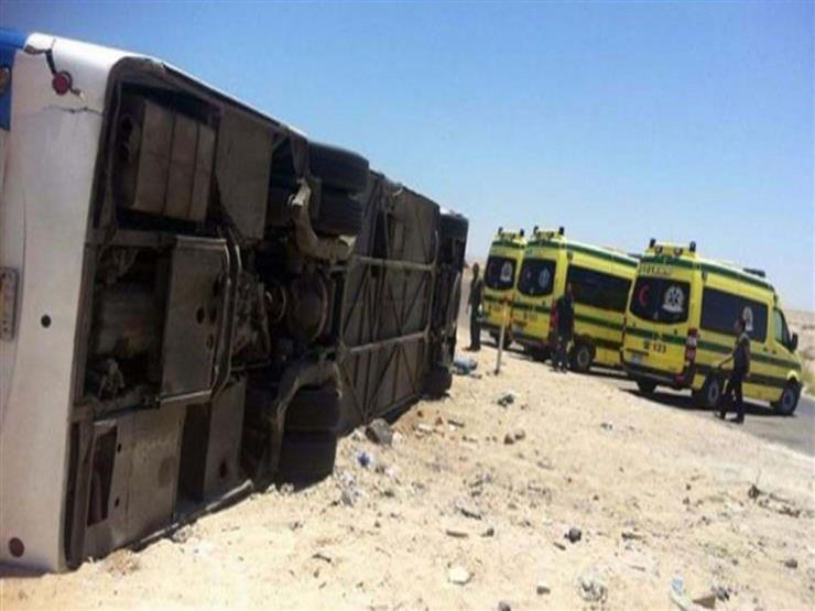 إصابة 26 عاملاً إثر حادث انقلاب سيارة ربع نقل بالقاهرة الجديدة
