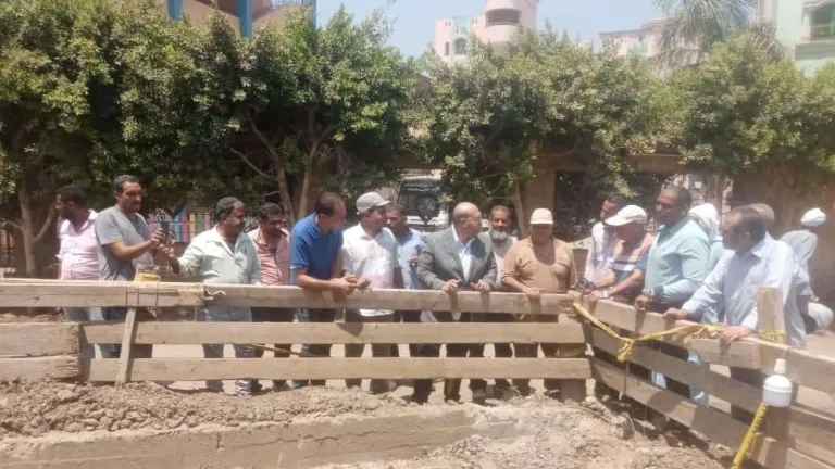 جولة ميدانية لنائب محافظ الجبزة ببشتيل بمركز أوسيم .. يعطى توجيهات هامة