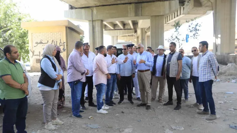لتحسين الرؤيا البصرية للزائرين .. رفع كفاءة المحاور المحيطة بالمتحف المصرى الكبير .. تكليفات لرئيس حى الطالبية