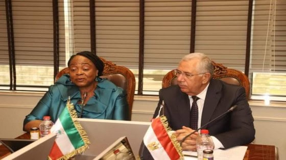 وزير الزاعة رئيسة مجلس الشيوخ لدولة غينيا الاستوائية