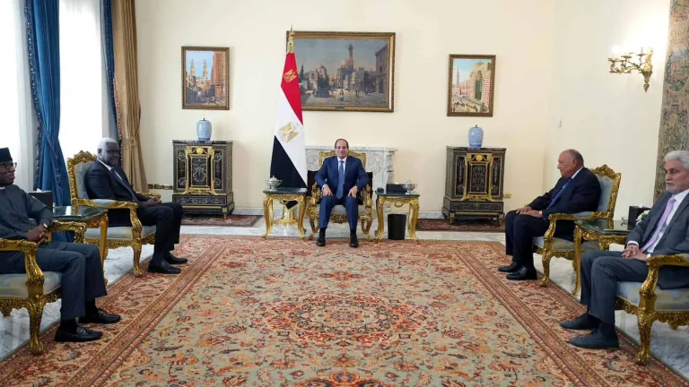 لهذه الاسباب .. الرئيس السيسى يستقبل رئيس مفوضية الاتحاد الأفريقي