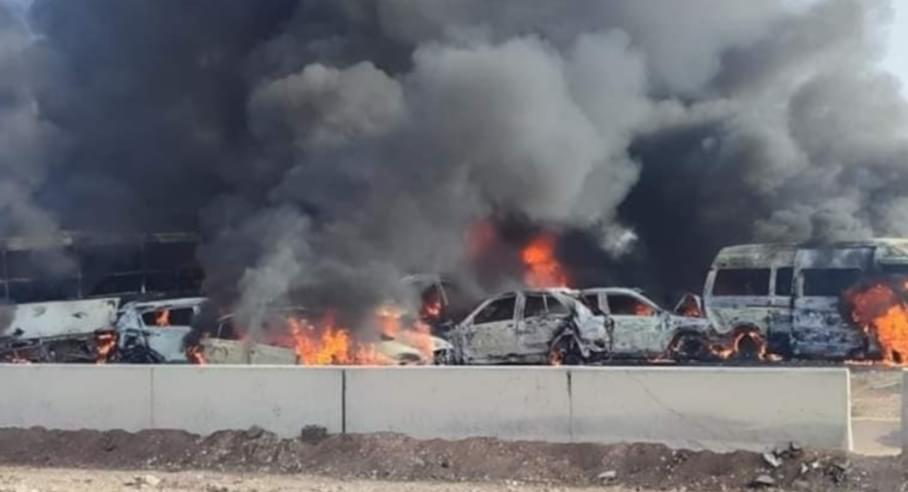 مصرع واصابة 95 شخص إثر حادث مروع على طريق اسكندرية الصحراوى