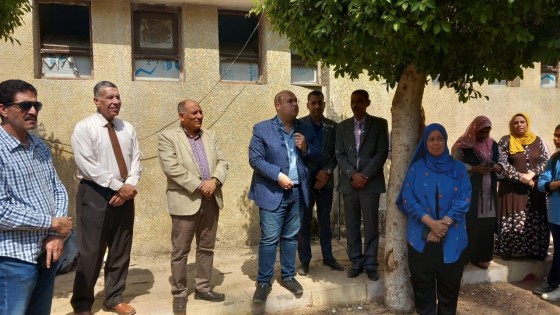 نائب محافظ الجيزة يتفقد مجمعى المدارس بأبو النمرس وأم خنان فى الحوامدية