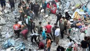حدث فجر اليوم .. اسرائيل تقصف محيط "المستشفى الإندونيسي" بغزة