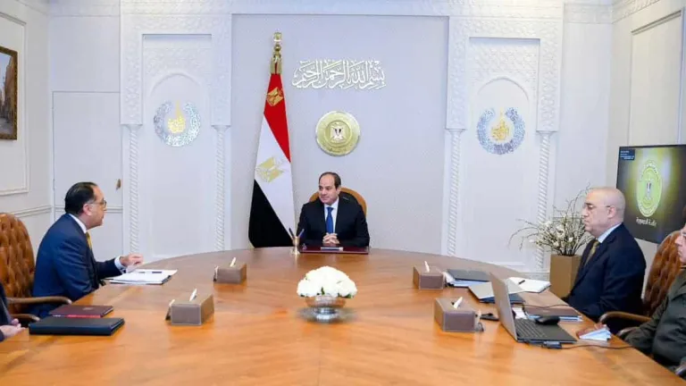 توجيهات هامة من الرئيس السيسى لـ "مدبولى"
