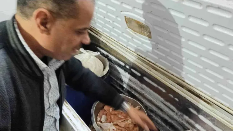 الجيزة: ضبط ما يقرب من 11 طن لحوم ومفروم وجلود دواجن فاسدة وغير صالحة للاستهلاك الآدمي بهذه الاحياء