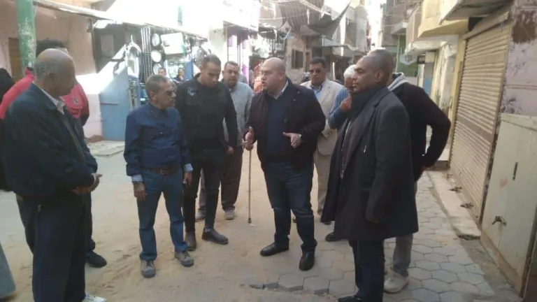 جولة تفقدية لنائب محافظ الجيزة بمركز أوسيم .. يشدد على هذه الامور