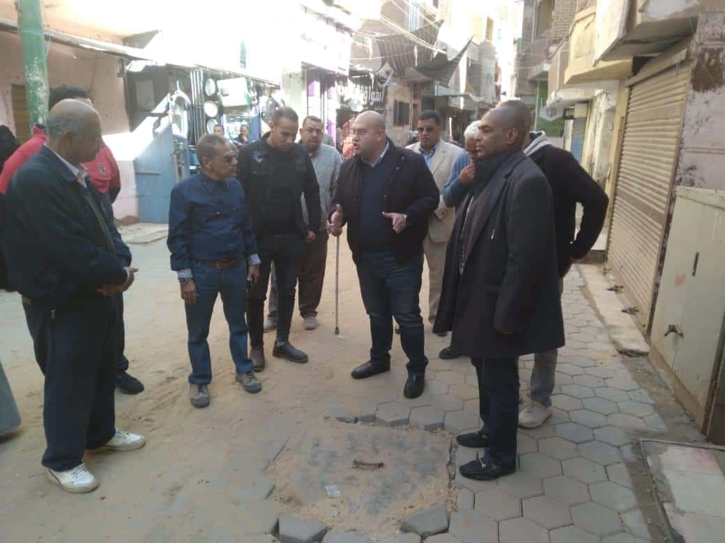 جولة تفقدية لنائب محافظ الجيزة بمركز أوسيم .. يشدد على هذه الامور