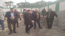 خلال جولته بأطفيح نائب محافظ الجيزة يعطى توجيهات هامة لرئيس المدينة