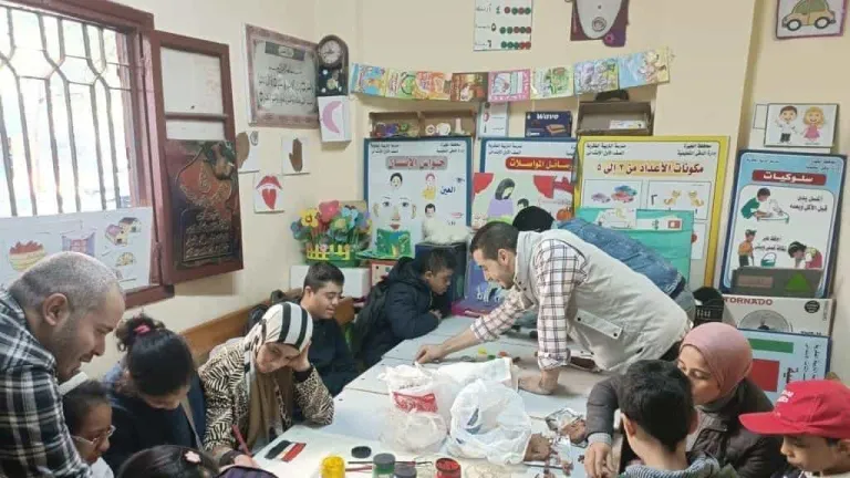 "أنت المستقبل" .. جامعة القاهرة فى زيارة لمدرسة التربية الفكرية لذوى الهمم .. تؤكد على هذا الدور