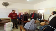 جولة مفاجئة لوكيل وزارة التربية والتعليم بالجيزة بكنترولى إدارة أكتوبر وحدائق أكتوبر التعليمية .. يعطى توجيهات هامة