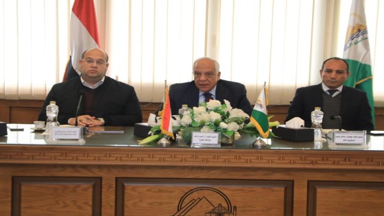 محافظ الجيزة يلتقي بأعضاء مجلس النواب والشيوخ عن هذه الدوائر