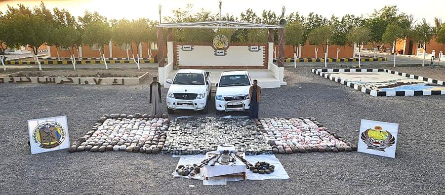 المتحدث العسكرى : إحباط محاولة لتهريب كميات كبيرة من المواد المخدرة