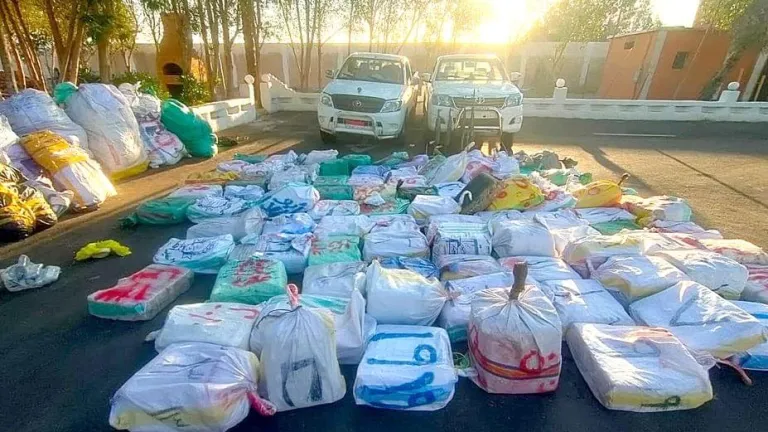 المتحدث العسكرى : إحباط محاولة لتهريب كميات كبيرة من المواد المخدرة