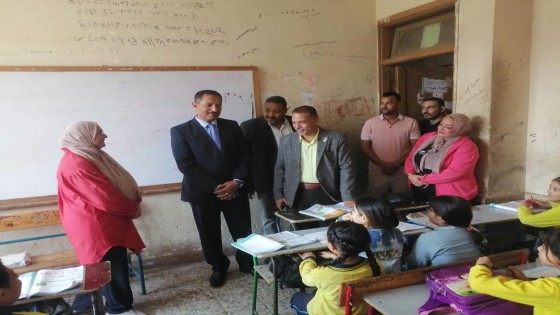 عقب انتهاء أجازة عيد الفطر .. ما هذا ما فعله وكيل وزارة التربية والتعليم بالجيزة