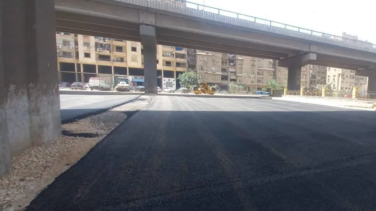 محافظ الجيزة : تطوير ورصف طريق مركز التنمية بسقارة والبر الغربي والشرقي لطريق المريوطية فيصل