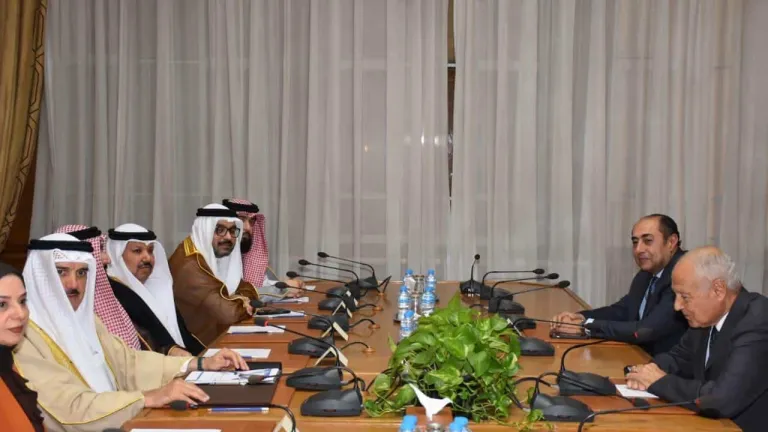 أبو الغيط يستقبل رئيس مجلس النواب البحريني .. يؤكد على هذا