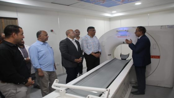 ميدانياً .. محافظ الجيزة يتواجد داخل مستشفى مبارك المركزى بمنشأة القناطر .. توجيهات لوكيل وزارة الصحة