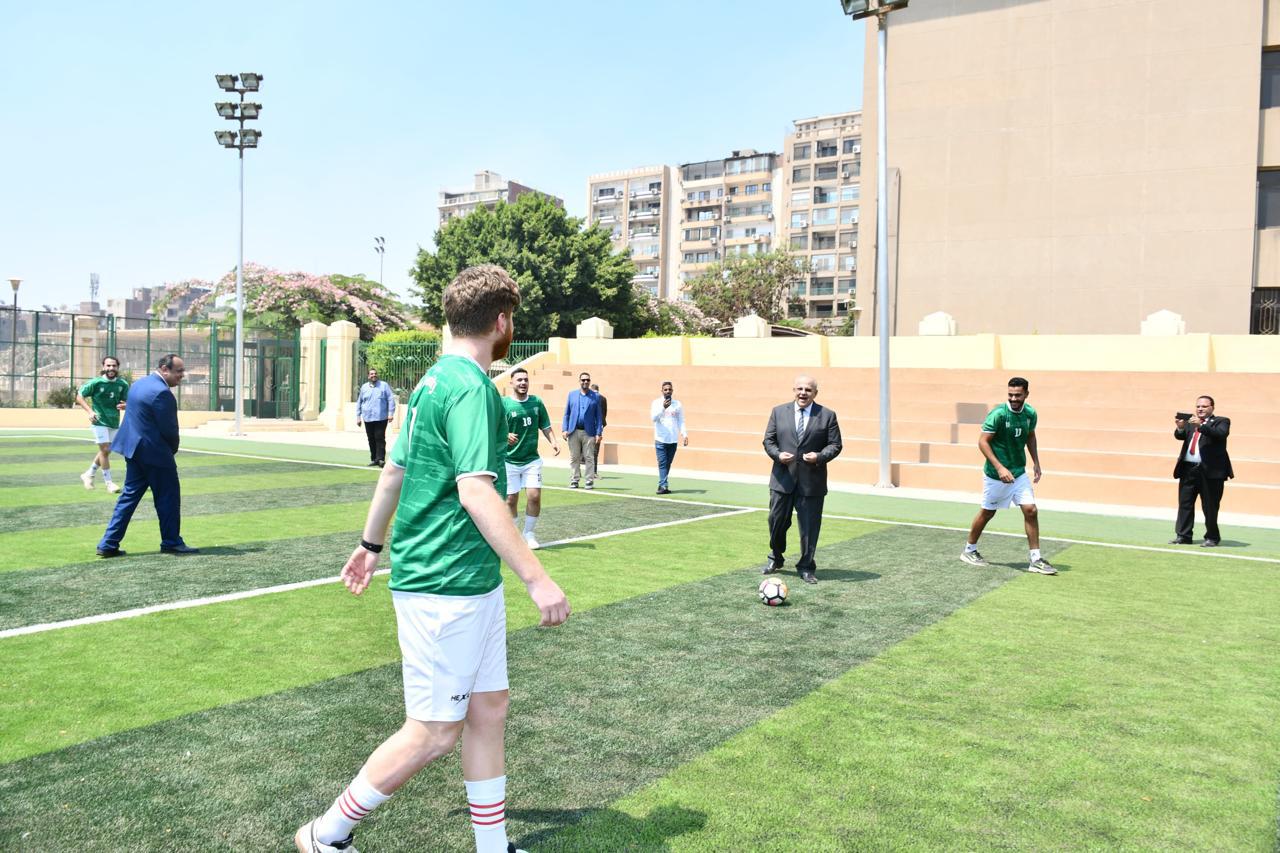 الخشت يفتتح أحدث عمليات التجديدات بالمدن الجامعية للطلبة والطالبات