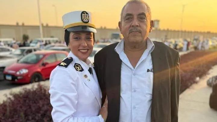الف مبروك التخرج .. ملازم ندى شعبان هيكل