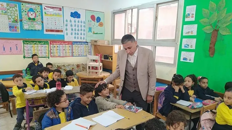 زيارة مفاجئة لوكيل وزارة التربية والتعليم بالجيزة لإدارات الجنوب على رأسهم الحوامدية