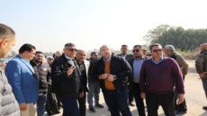 محافظ الجيزة يتفقد مشروعات الطرق والنظافة في كرداسة لتحسين الخدمات العامة