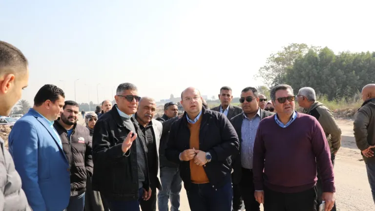 محافظ الجيزة يتفقد مشروعات الطرق والنظافة في كرداسة لتحسين الخدمات العامة