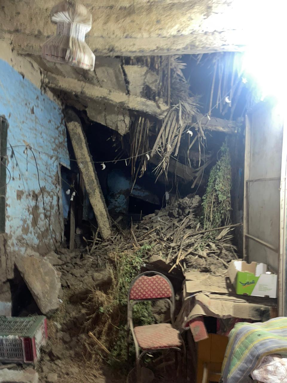 منزل يهوي أرضًا في بهبيت بمحافظة الجيزة .. لكن ما السبب الحقيقي وراء هذا الحادث؟