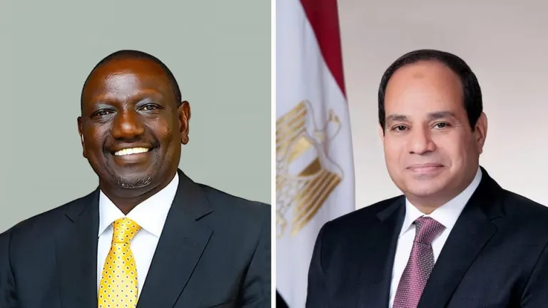 السيسي وروتو يناقشان الملفات الإقليمية والتعاون المشترك
