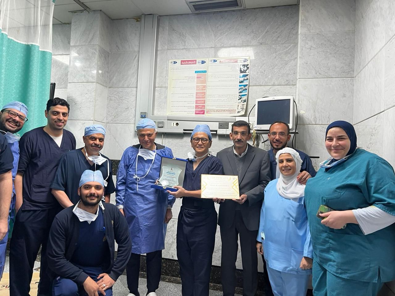 بالتعاون مع خبير ياباني: نجاح كبير لفريق طب قصر العيني في إجراء جراحتين معقدتين لزراعة الكبد