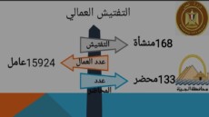 محافظ الجيزة يشدد الرقابة: تفتيش 168 منشأة وضبط 133 مخالفة عمالية