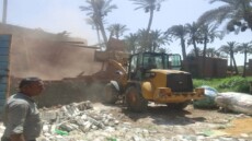 الأرض للدولة .. والجرافة لمن يخالف! إزالة تعديات ضخمة في البدرشين