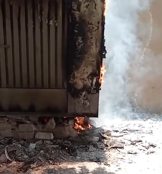 لحظات رعب بجوار الصحة والإسعاف .. وحقيقة ما حدث في محول كهرباء الحوامدية (فيديو)