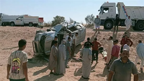 فاجعة على الطريق الصحراوي .. مصرع مدير أمن الوادي الجديد خلال أداء الواجب