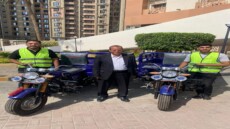 من دهشور إلى باقي المراكز .. الجيزة تدشن مشروع توزيع التروسيكلات لدعم النظافة