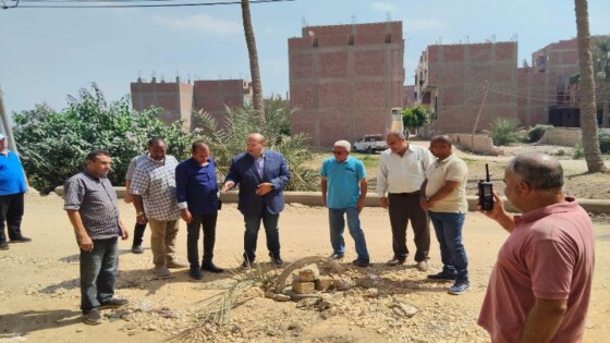 أسرار جولة مفاجئة بنائب محافظ الجيزة في البدرشين .. ماذا وجد هناك؟