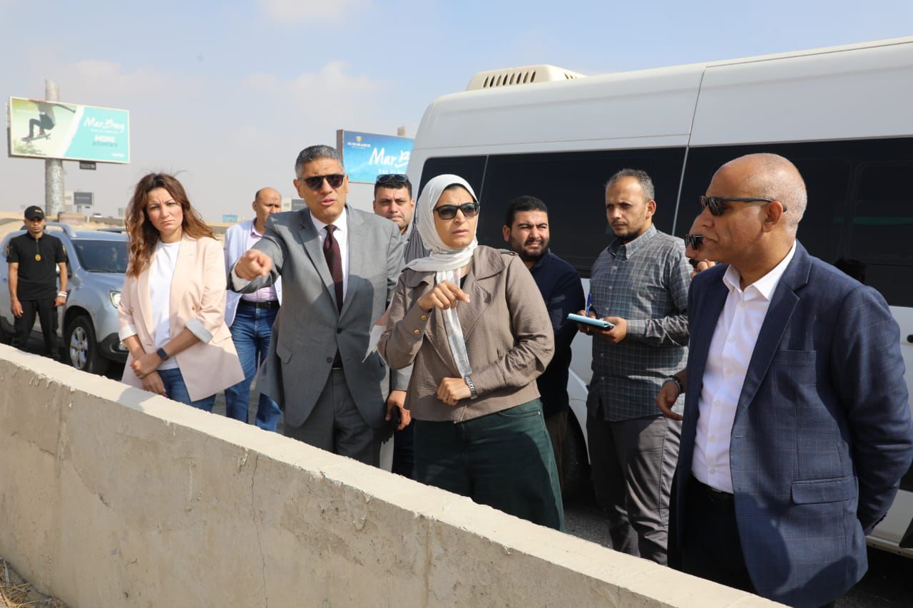 النجار في جولة مفاجئة: أعمال تجميل وتشجير تغير وجه مدخل المطار