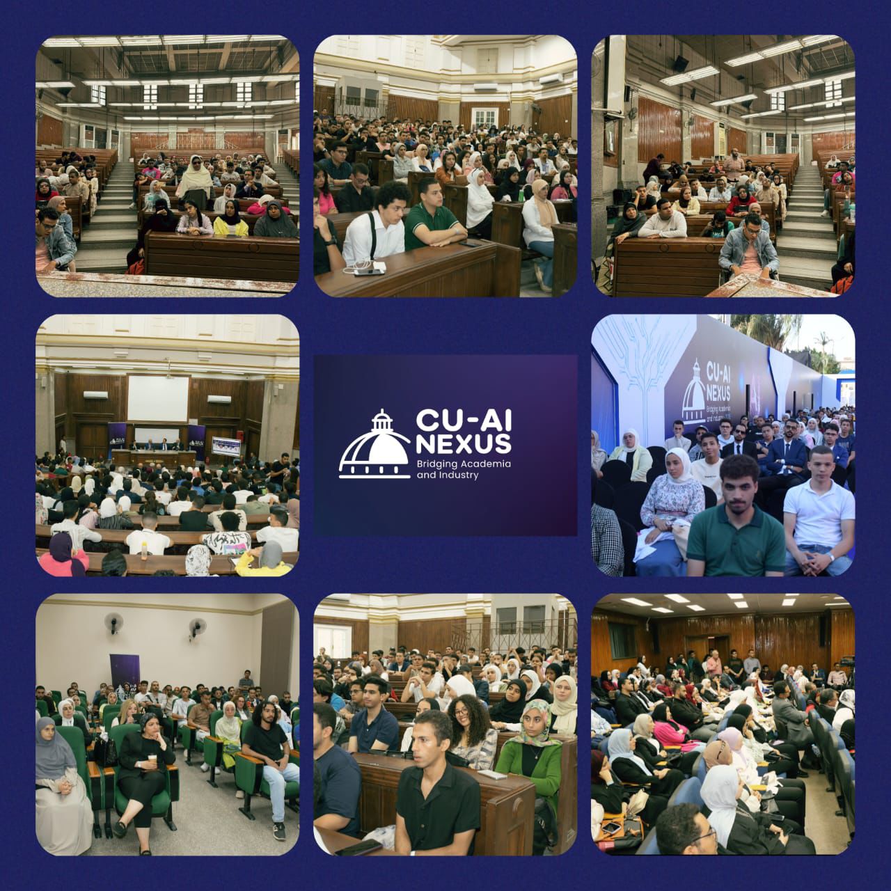 شباب جامعة القاهرة يصنعون المستقبل بالذكاء الاصطناعي .. ورئيس الجامعة يكافئ المبدعين 1 شباب جامعة القاهرة يصنعون المستقبل بالذكاء الاصطناعي .. ورئيس الجامعة يكافئ المبدعين