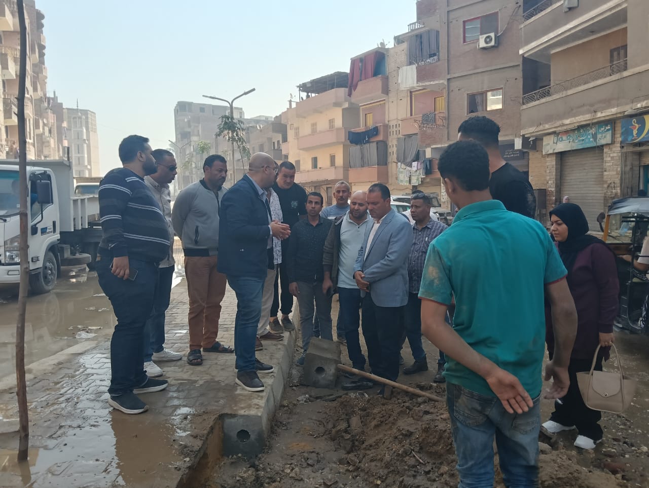 الحوامدية على مفترق طرق .. جولة نائب محافظ الجيزة تكشف خفايا التطوير الكبير