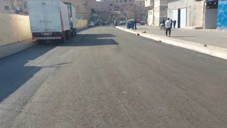 ربط محوري هام .. توسعة وازدواج طريق الحفرية من كمال عامر حتى مشتل القاهرة
