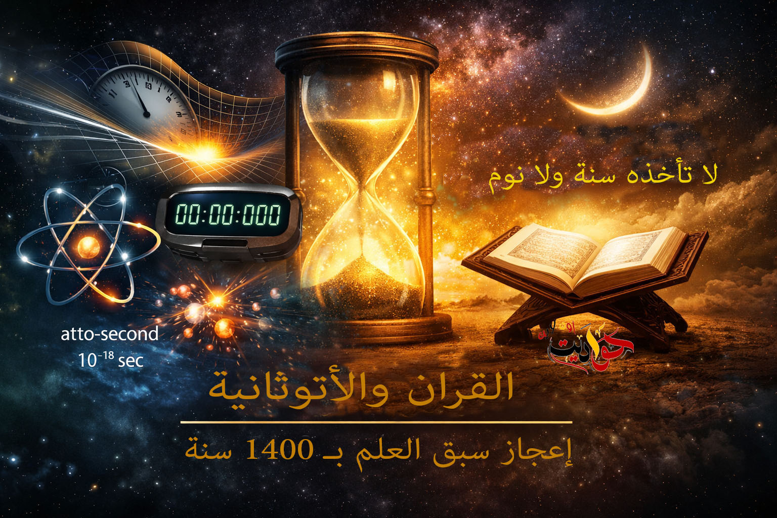 القرآن والأتو ثانية: كشف الفرق الذي سبَق العلم بـ1400 سنة