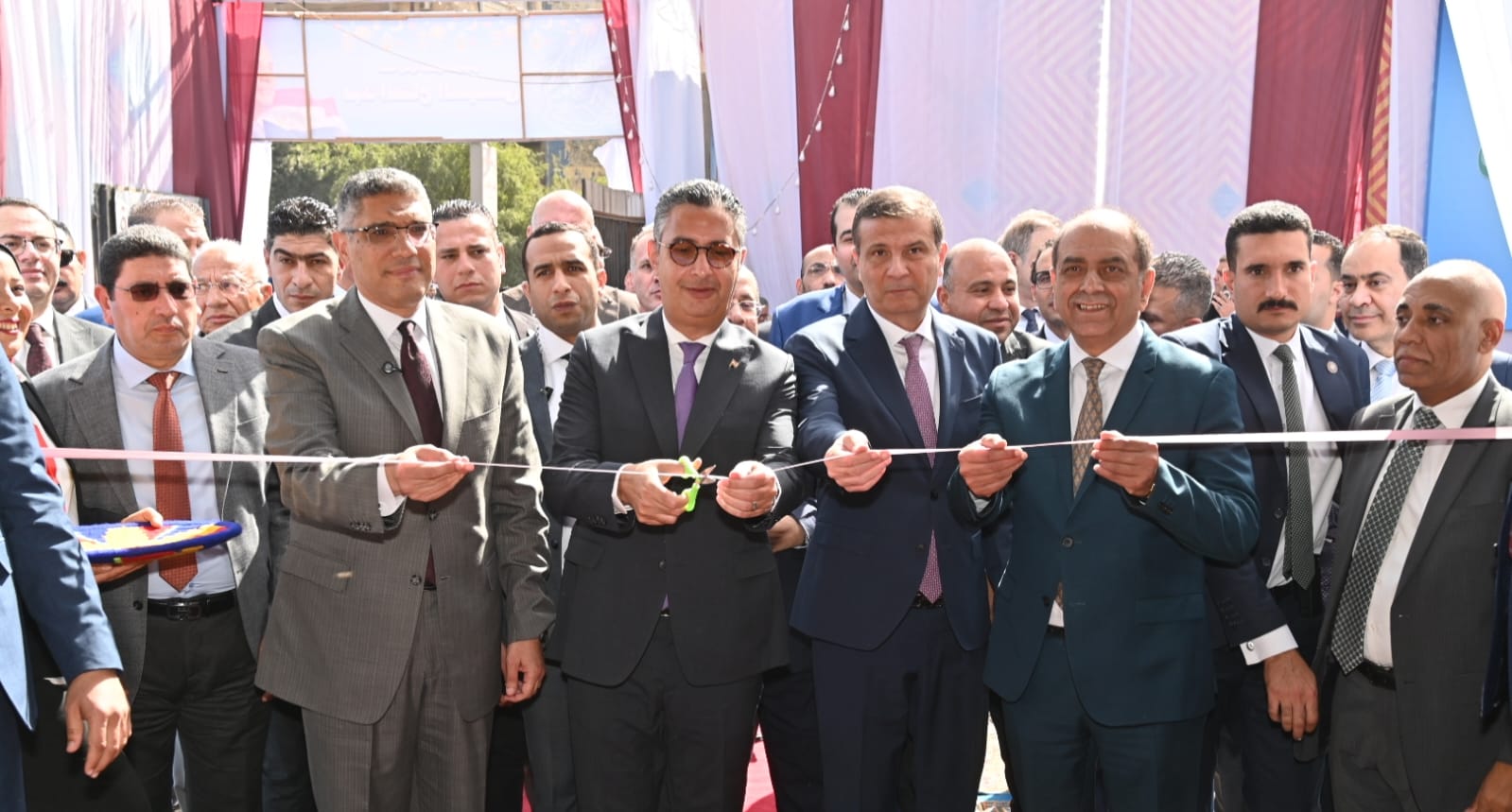 وزيرا التموين والزراعة ومحافظ الجيزة يطلقون 25 معرضًا رمضانيًا عبر الفيديو كونفرنس