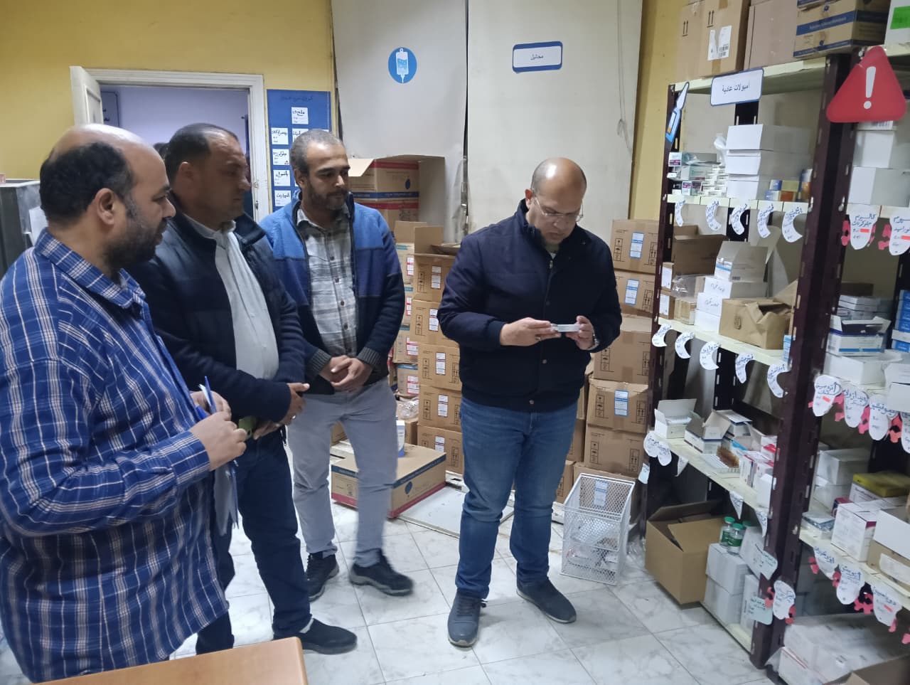 الشهابي يضرب بيدٍ من حديد في الحوامدية .. حملات مفاجئة على المستشفى والسرفيس وأنابيب البوتاجاز