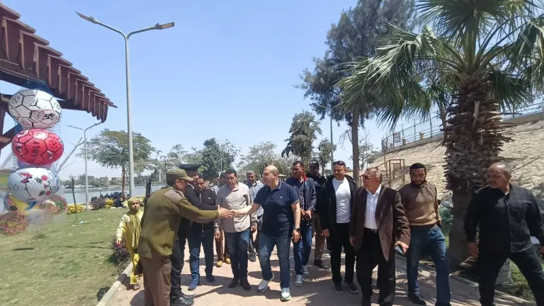 نائب محافظ الجيزة يفاجئ المتنزهات .. وخطة طوارئ شاملة لحماية المواطنين