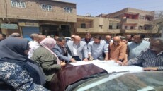 نائب محافظ الجيزة يتفقد مشروعات الصرف الصحي بمركز أبو النمرس وبعطى هذه التوجيهات